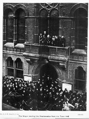 Accession of Edward VII Town Hall 1901